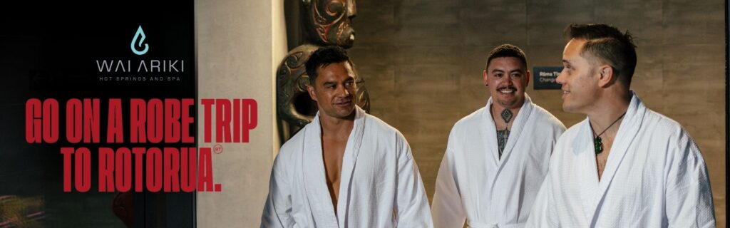Wai Ariki the ultimate Robe Trip in Rotorua at Wai Ariki Hot Springs & Spa. Experience geothermal healing, Māori wellness and our signature Restorative Journey.